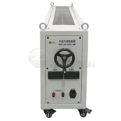 10kW 50 Ohm Przesuwny zespół rezystorów o zmiennej mocy z pokrętłem ręcznym
