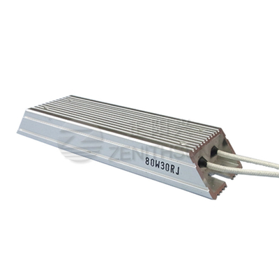 80W drutowy dynamiczny rezystor hamowania dynamicznego rezystora hamowania Vfd w obudowie aluminiowej