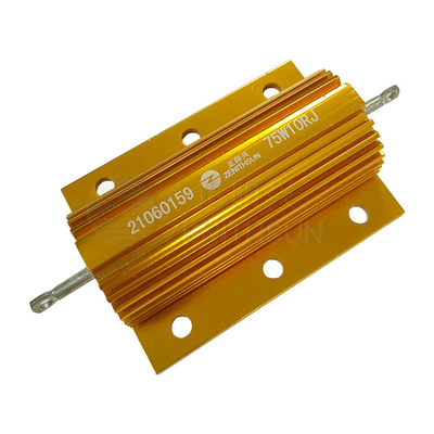 75W High Power Gold Aluminiowy rezystor hamowania w obudowie z drutu LED