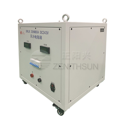 250V 80A DC Dummy Load Bank Przenośne, zmienne chłodzenie wentylatorów rezystancyjnych
