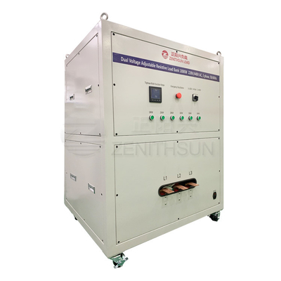 AC 3-fazowy manekinowy bank obciążenia 180KW 220/440V Regulowany rezystancyjny z podwójnym napięciem