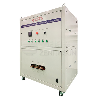 AC 3-fazowy manekinowy bank obciążenia 180KW 220/440V Regulowany rezystancyjny z podwójnym napięciem