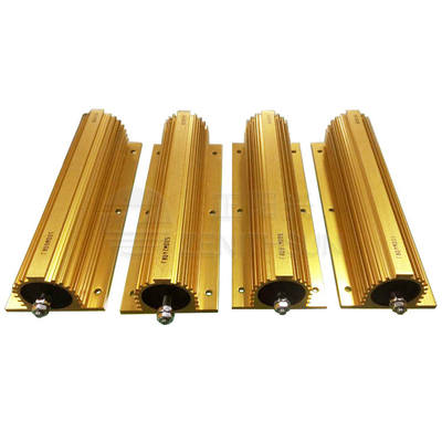 100W4R LED Rezystor obciążenia w aluminiowej obudowie z mocowaniem do obudowy