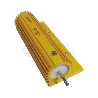 100W4R LED Rezystor obciążenia w aluminiowej obudowie z mocowaniem do obudowy